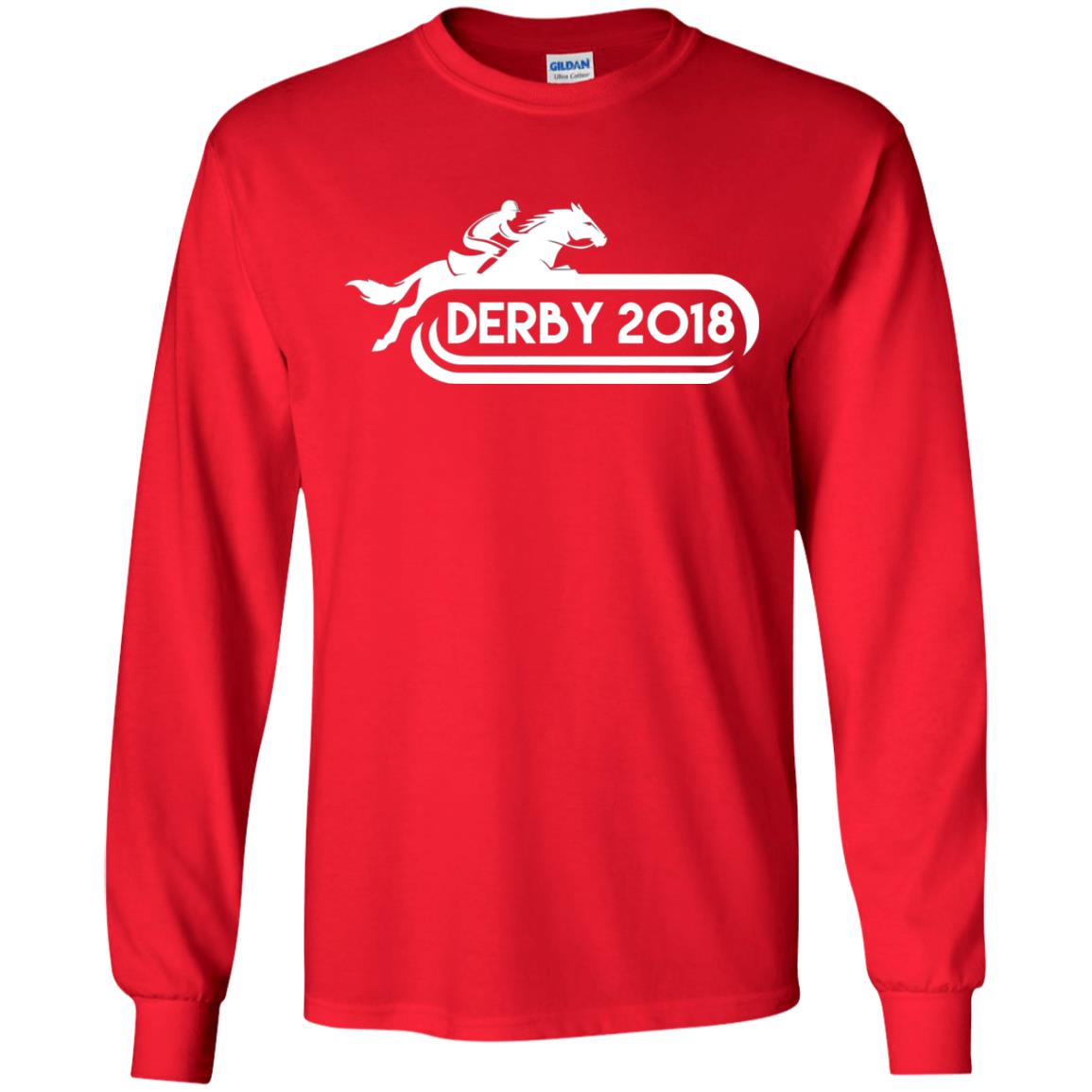 Derby 2018 Shirt Derby 2018 Horse Racing Red