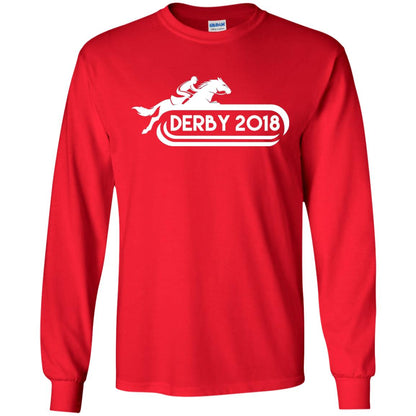 Derby 2018 Shirt Derby 2018 Horse Racing Red