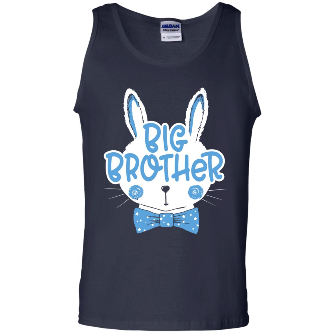Easter Bunny Big Brother Blue Easter T-shirt Navy