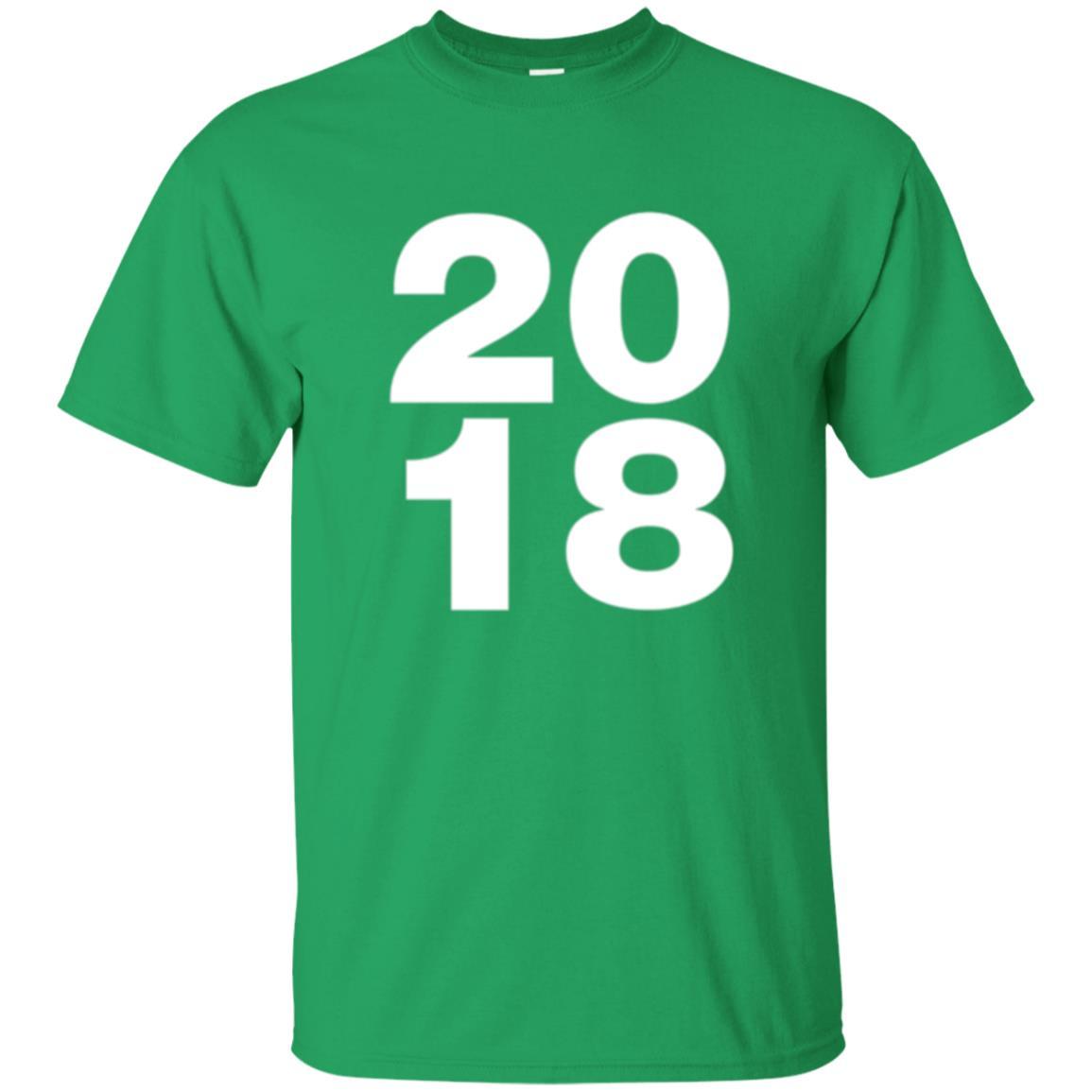 Happy New Year T-shirt 2018 New Year Party T-shirt Irish Green