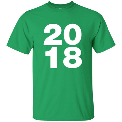 Happy New Year T-shirt 2018 New Year Party T-shirt Irish Green