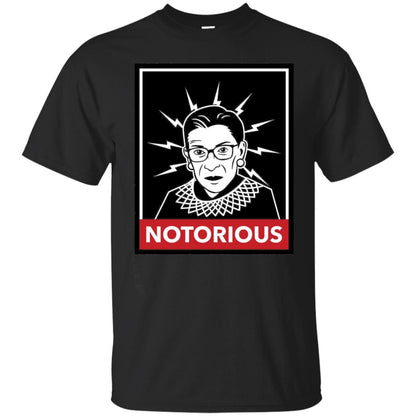 Notorious Ruth Bader Ginsberg Shirt Black