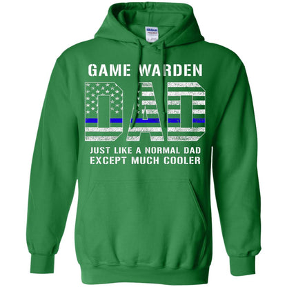 Game Warden Dad Normal Cooler Fathers Day Tbl Shirt Irish Green