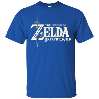 Game T-shirt Nintendo Zelda Breath Of The Wild Royal
