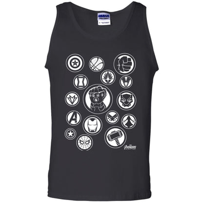 Infinity War Tonal Hero Icon Movie T-shirt Black