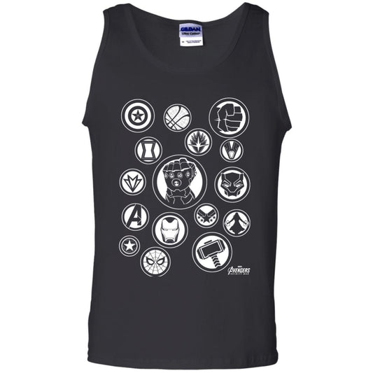 Infinity War Tonal Hero Icon Movie T-shirt Black
