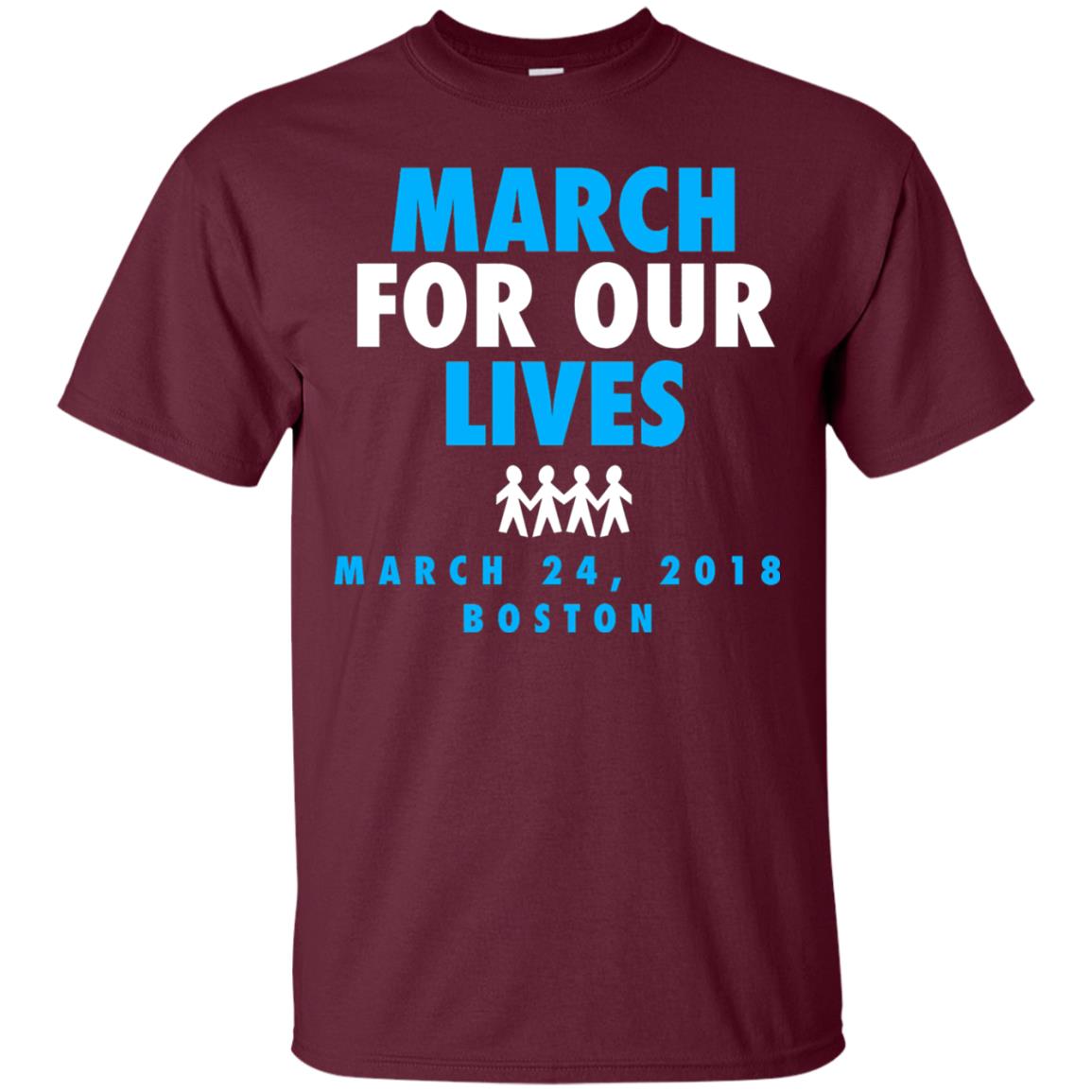 March For Our Lives March 24 2018 Boston Ma Gun Controls Maroon