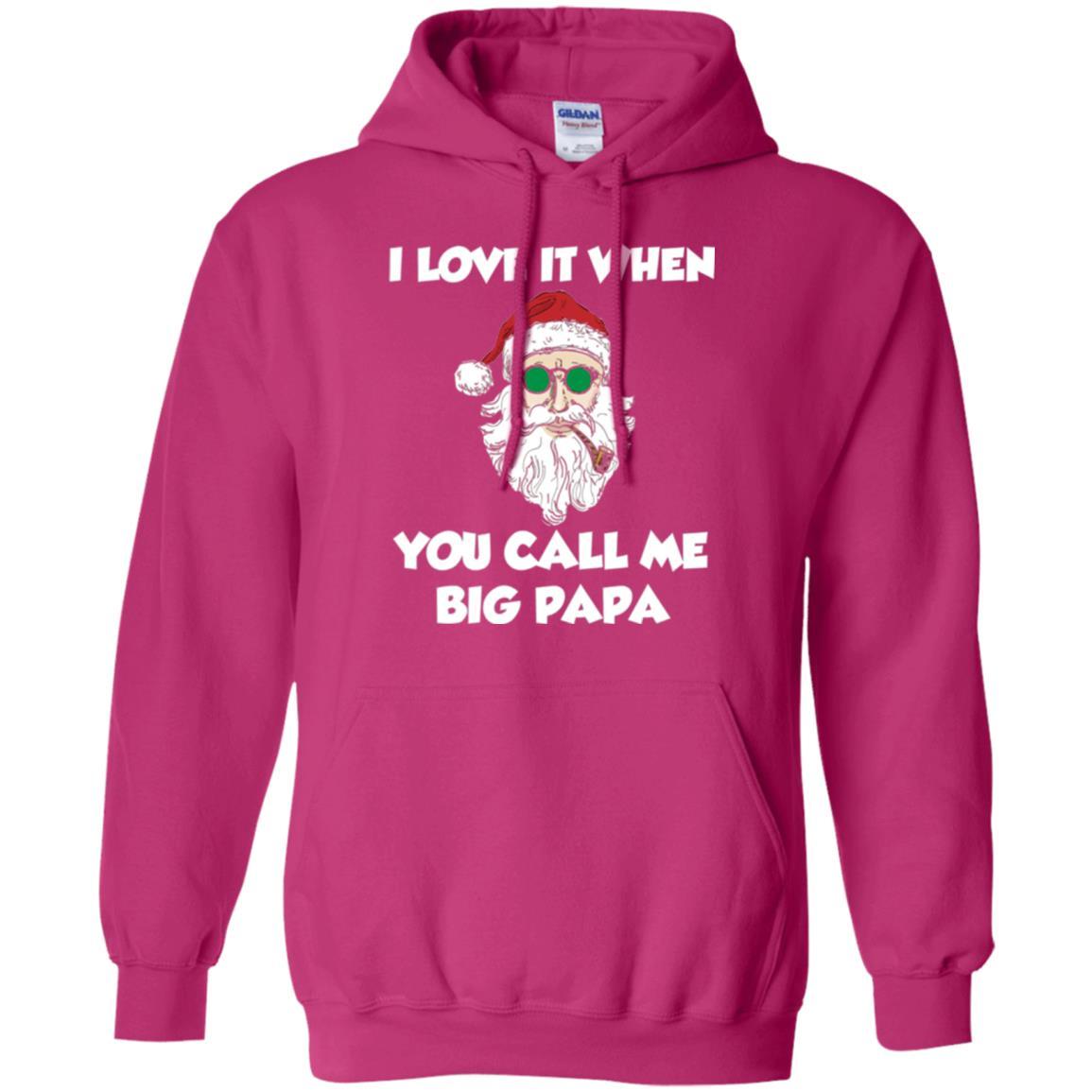 Christmas T-shirt I Love It When You Call Me Big Papa