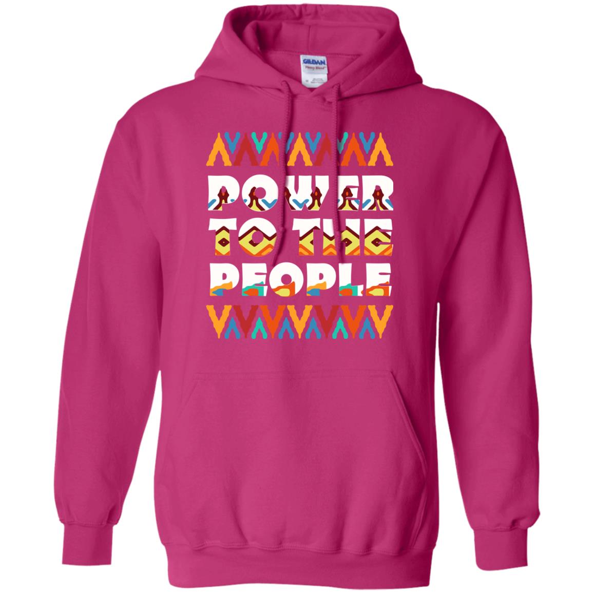 African American T-shirt Power To The People Heliconia