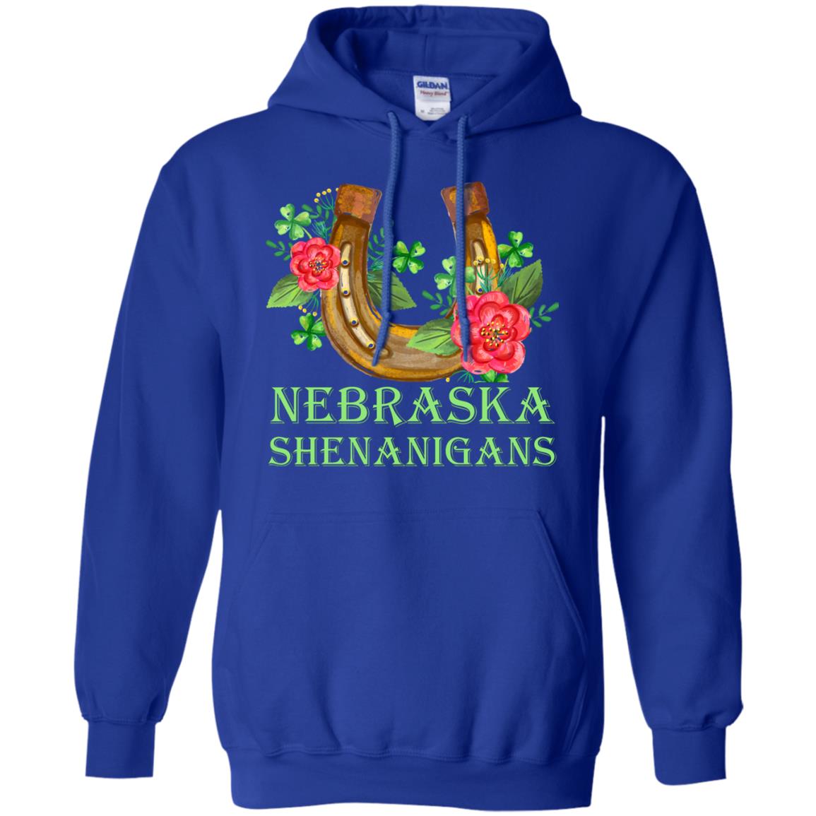 Horse Lover T-shirt Nebraska Shenanigans Royal