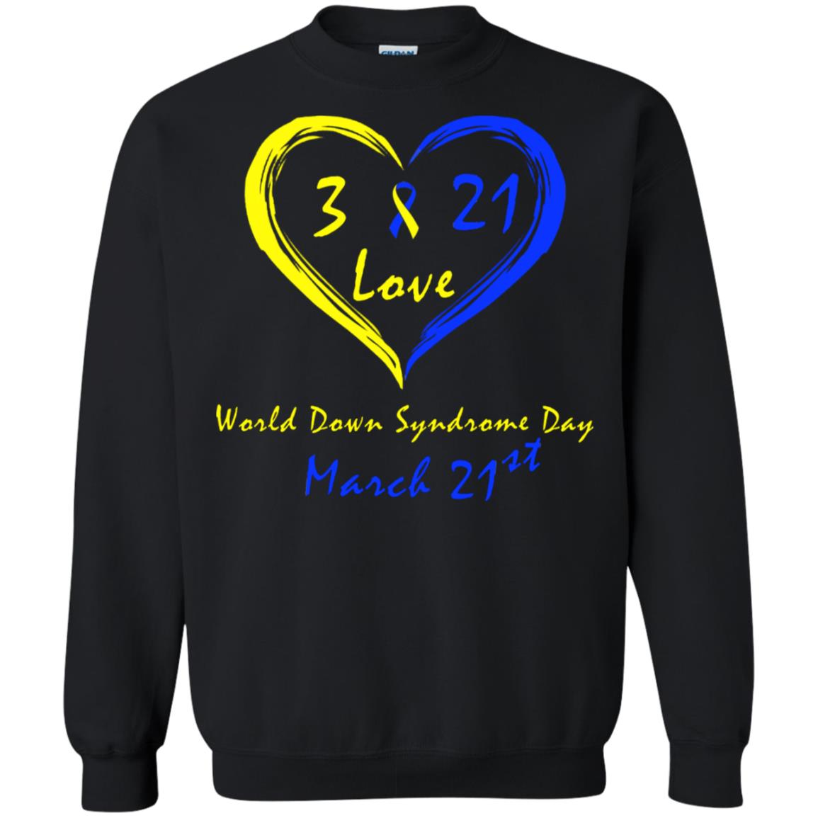 World Down Syndrome Day 21st March Shirt Black