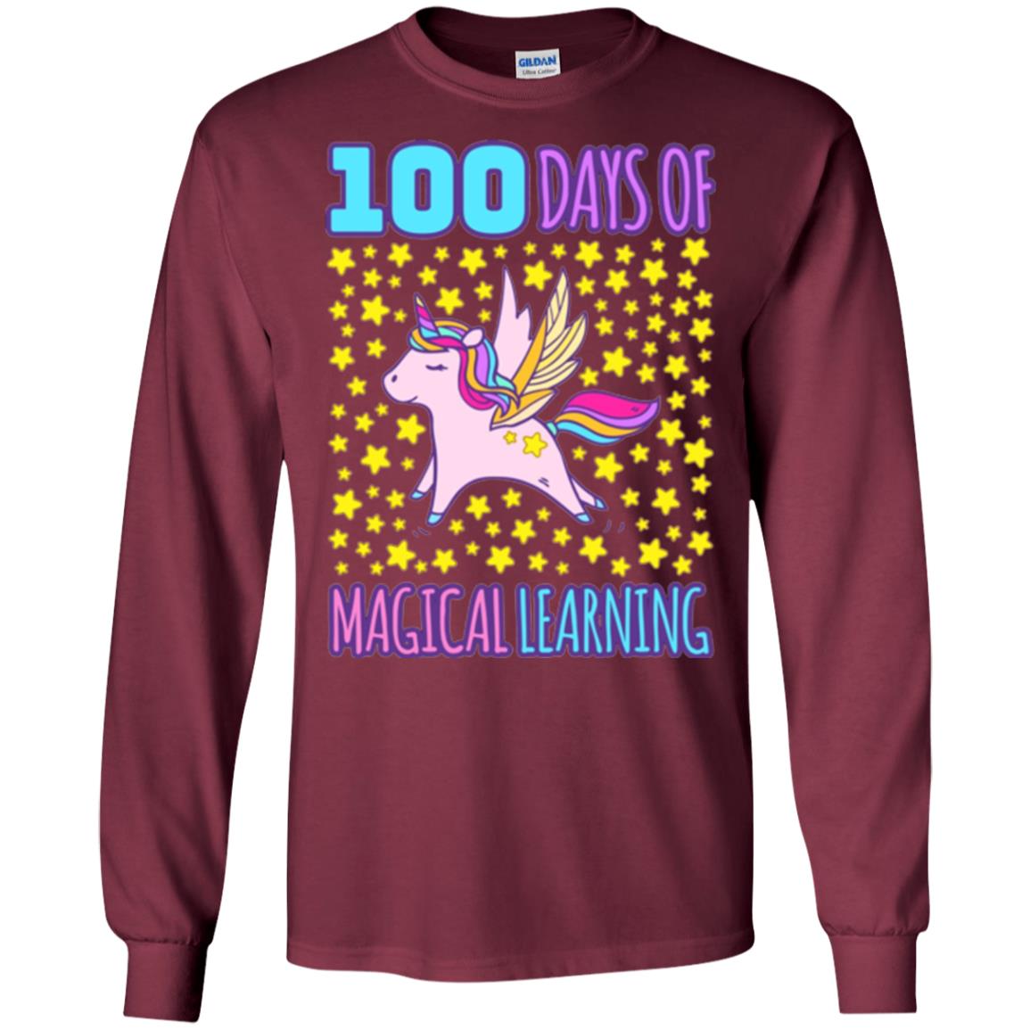 Children T-shirt Adorable 100th Day Of School Maroon