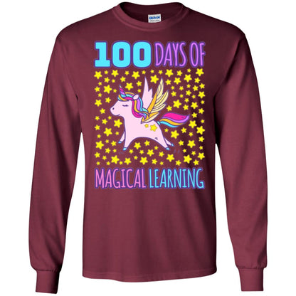 Children T-shirt Adorable 100th Day Of School Maroon