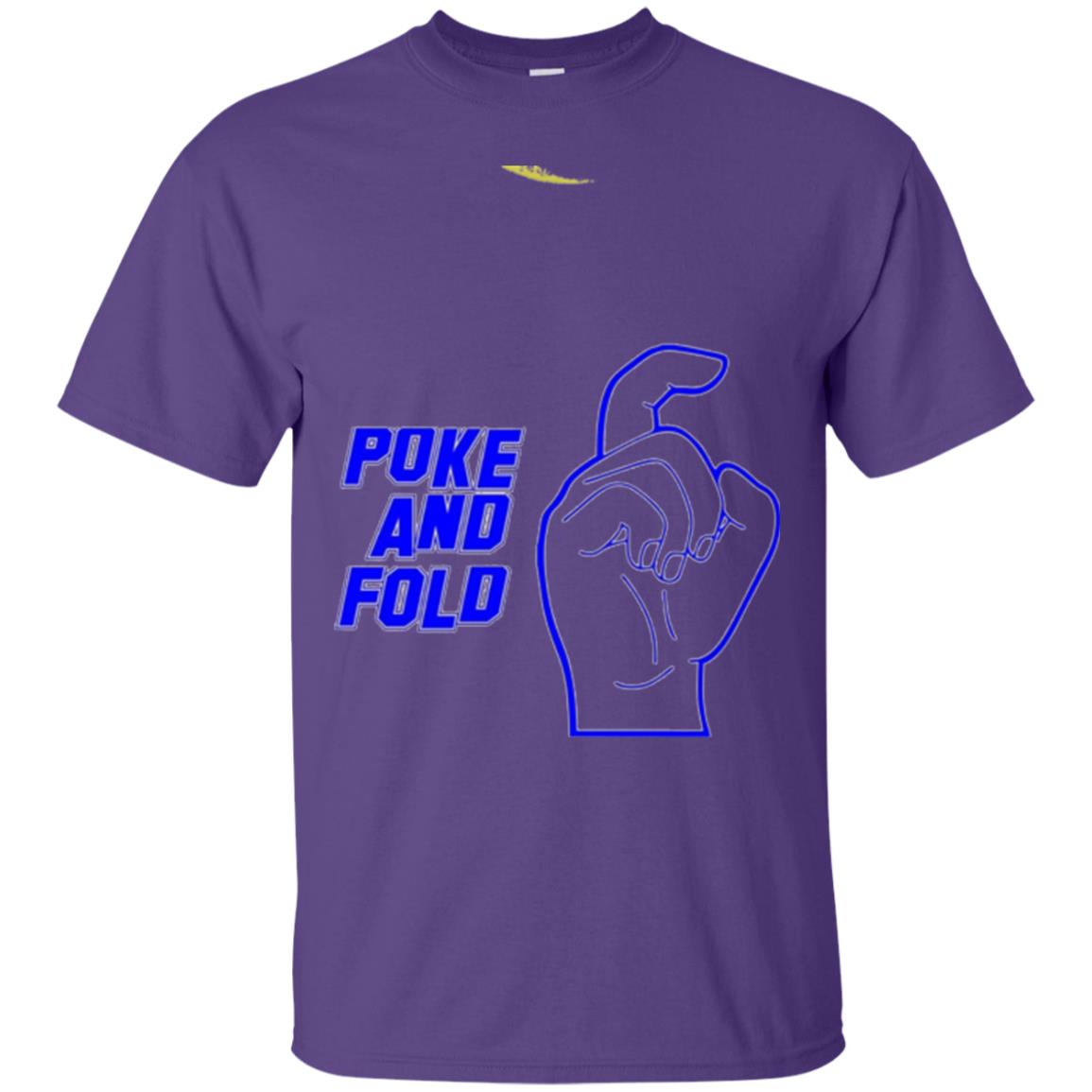 Poke And Fold T-shirt Purple
