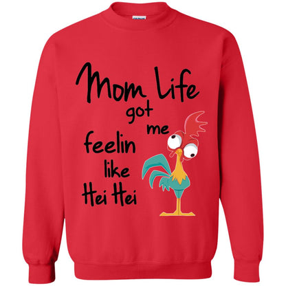 Mom Life Got Me Feelin Like Hei Hei Mommy Shirt Red