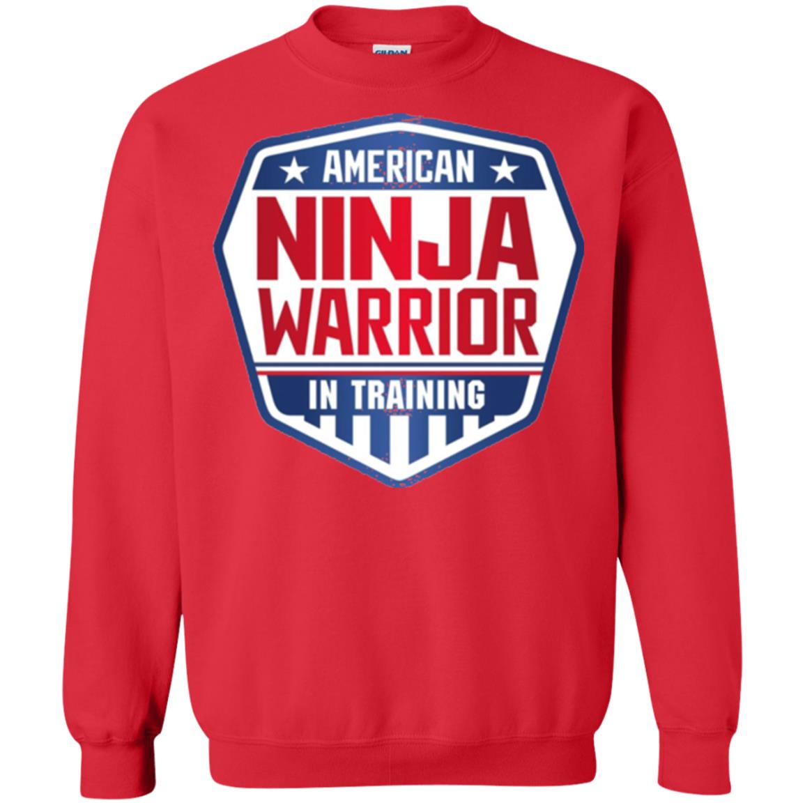 American Ninja Warrior In Training T-shirt Red