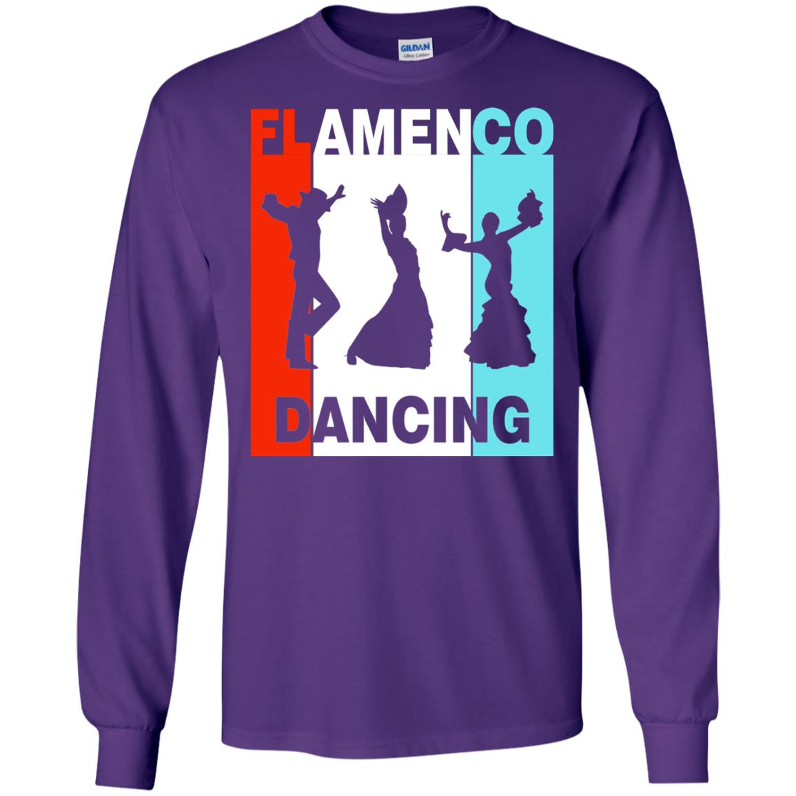 Flamenco Dancing Spanish Dance And Music Lover Shirt Purple