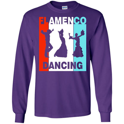 Flamenco Dancing Spanish Dance And Music Lover Shirt Purple