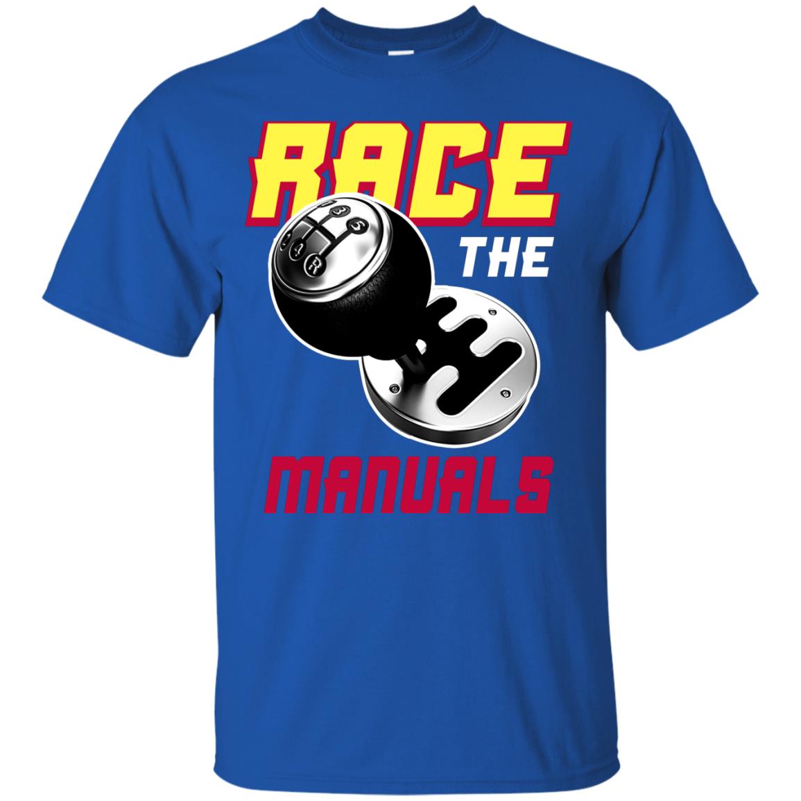 Race The Manuals Racing Shirt Royal