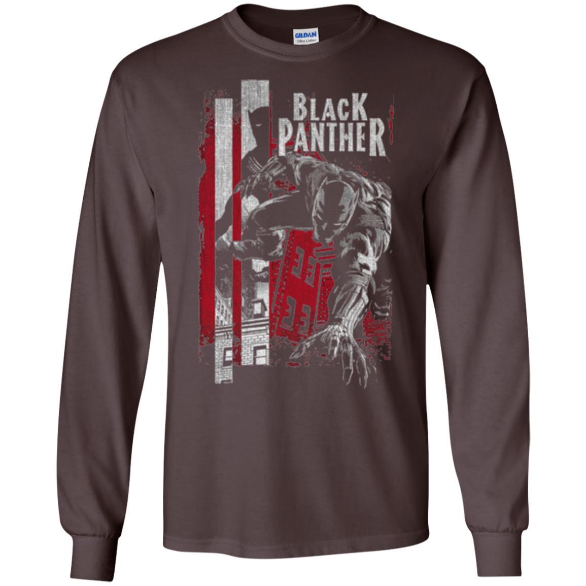 Film T-shirt Panther Lurk Graphic T-shirt Dark Chocolate
