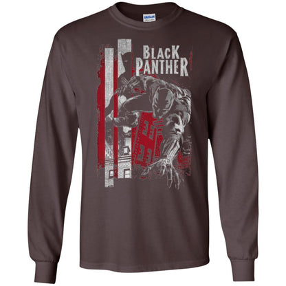 Film T-shirt Panther Lurk Graphic T-shirt Dark Chocolate