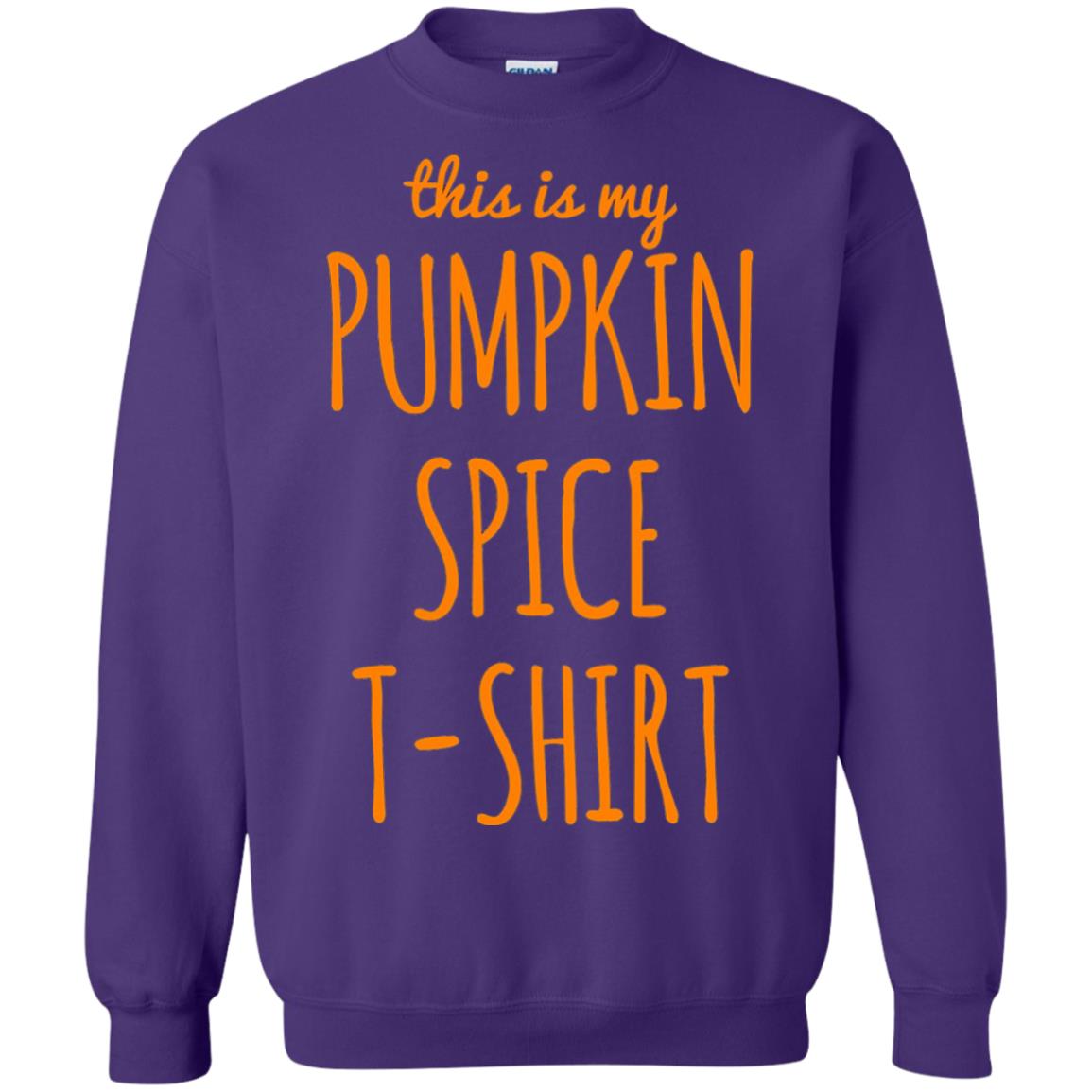 This Is My Pumpkin Spice T-shirt Purple