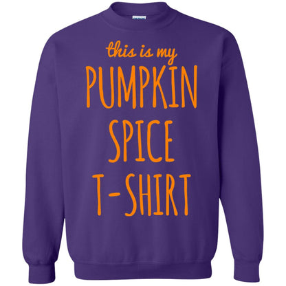 This Is My Pumpkin Spice T-shirt Purple