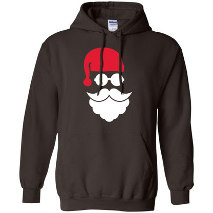 Christmas Shirt Santa Claus Face Dark Chocolate