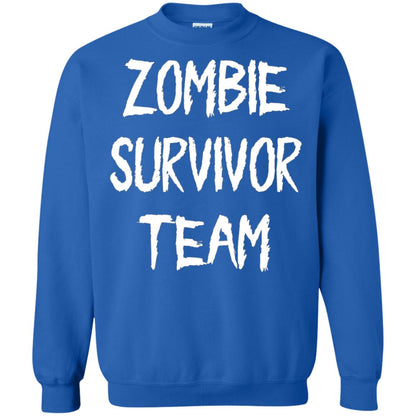 Zombie Lover T-shirt Zombie Survivor Team Royal
