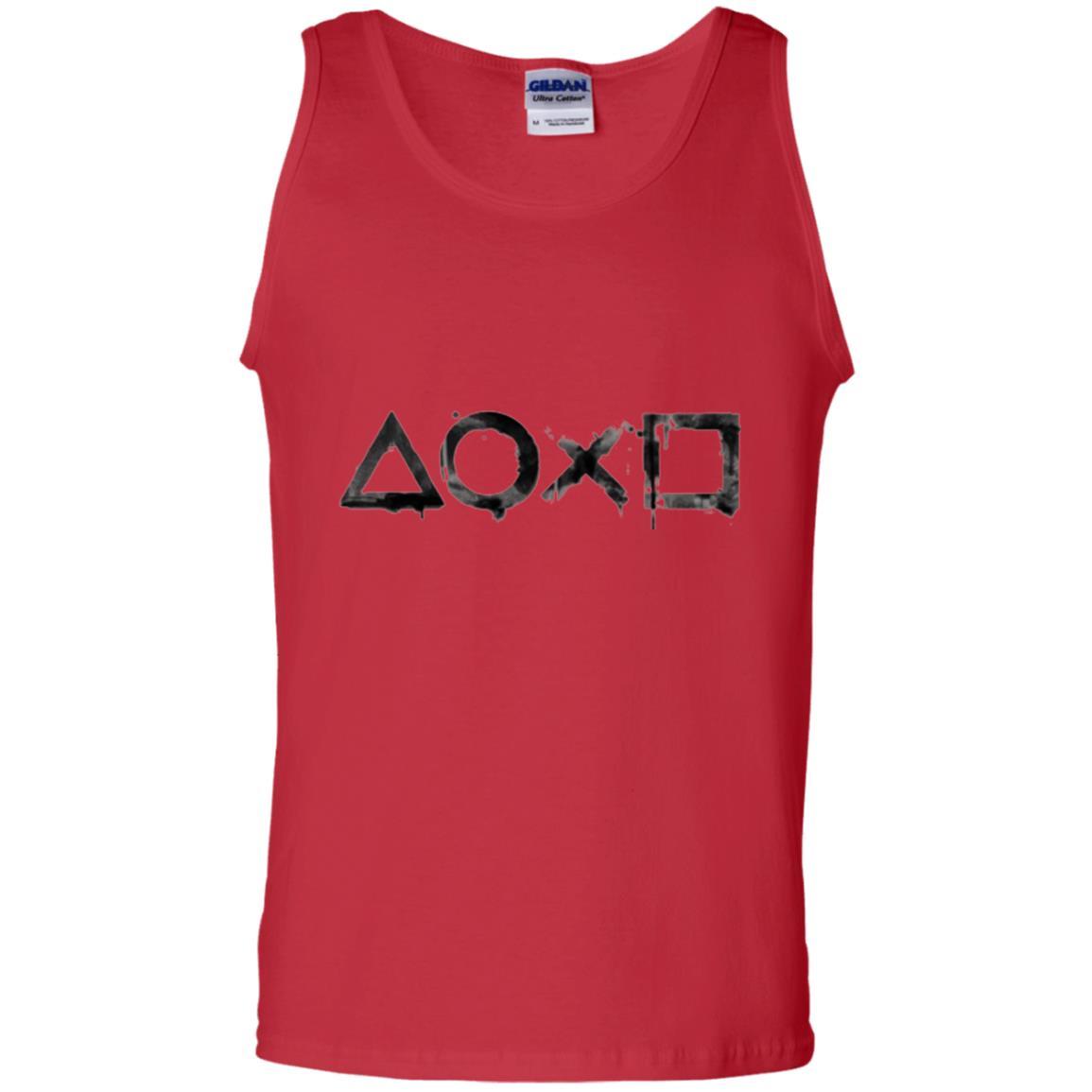 Gamer T-shirt Playstation Ink Wash 2 Red