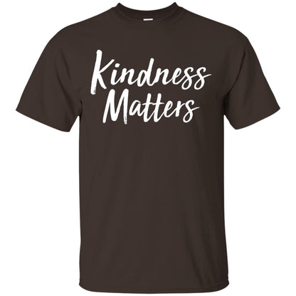 Kindness Matters T-shirt Dark Chocolate