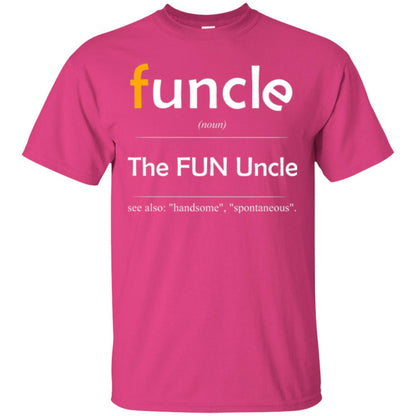 Uncle T-shirt Handsome Spontaneous Best Funny Uncle Heliconia
