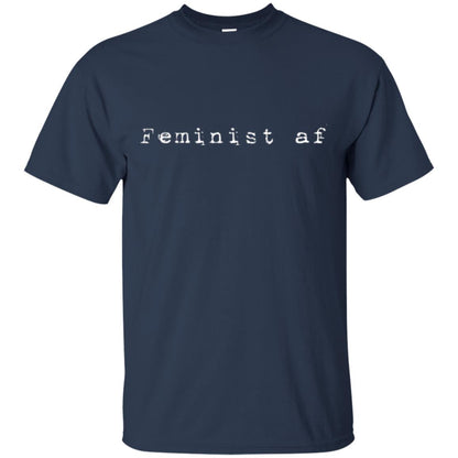 Women_s Right T-shirt Feminist Af T-shirt Navy