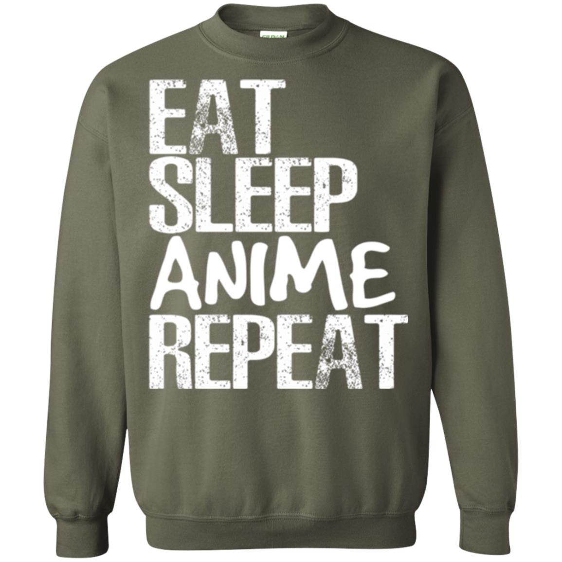 Funny Anime Binge T-shirt Eat Sleep Anime Repeat