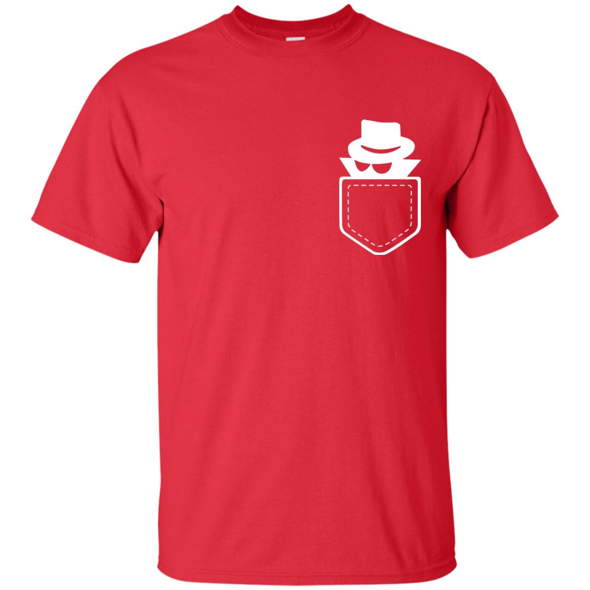 Incognito Pocket Shirt Red