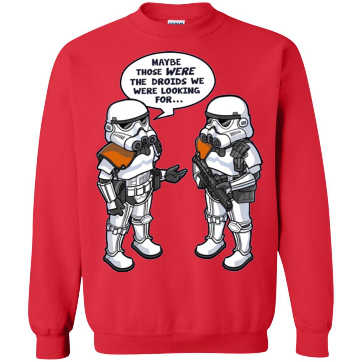 Film T-shirt Wrong Droids Comic Graphic Red