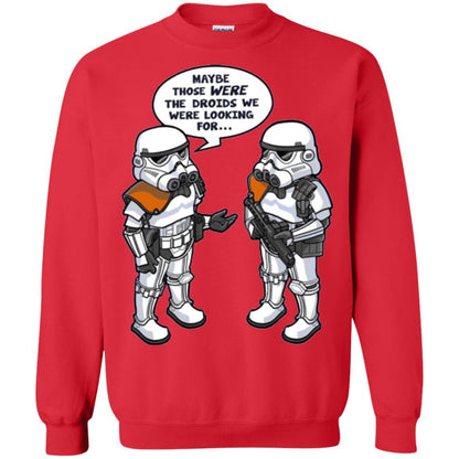 Film T-shirt Wrong Droids Comic Graphic Red