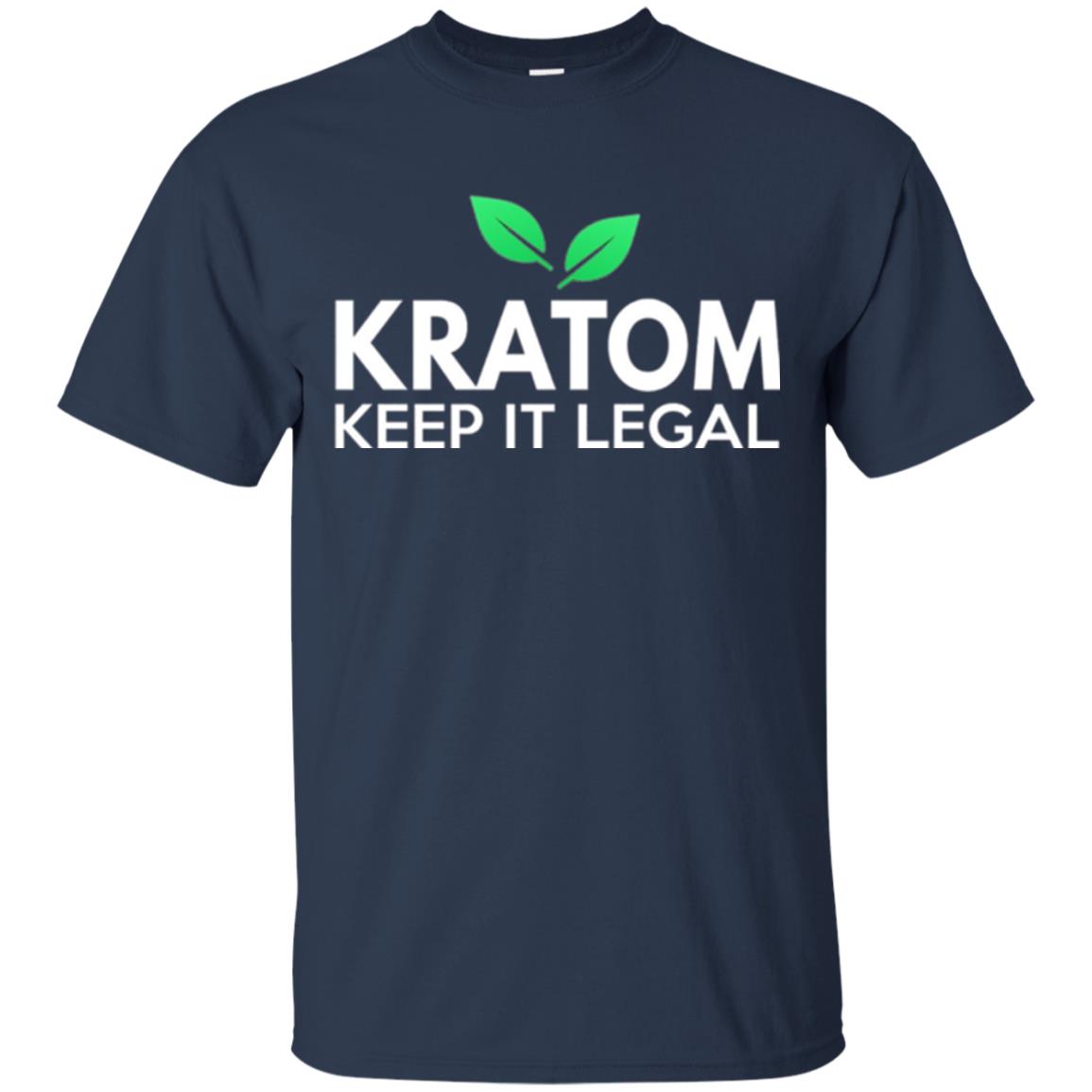 Kratom Keep It Legal T-shirt Navy