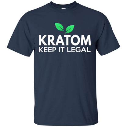 Kratom Keep It Legal T-shirt Navy