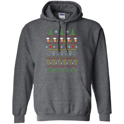 Chef Christmas X-mas Gift Shirt For Cooking Lovers Dark Heather