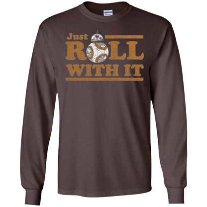 Movie T-Shirt Just Roll With You Dark Chocolate