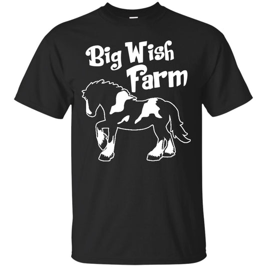 Big Wish Farm Horse Shirt Black