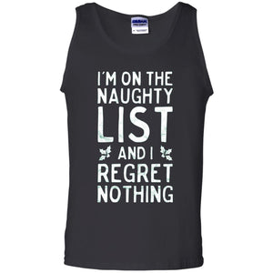 I_m On The Naughty List Funny Christmas T-shirt