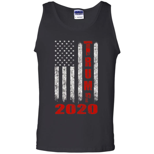 American Flag Vintage Design Trump 2020 T-shirt Black