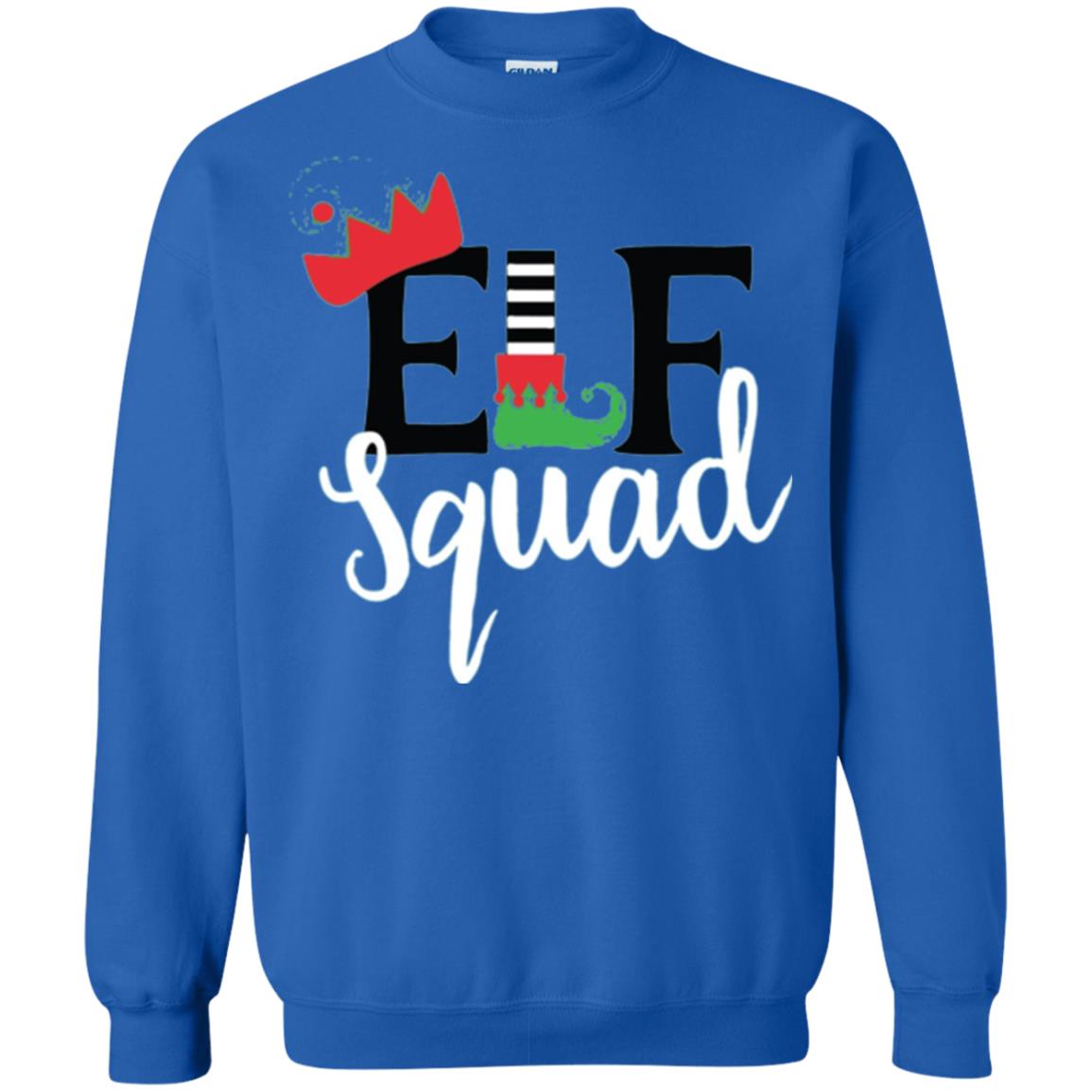 Christmas T-shirt Elf Squad Royal