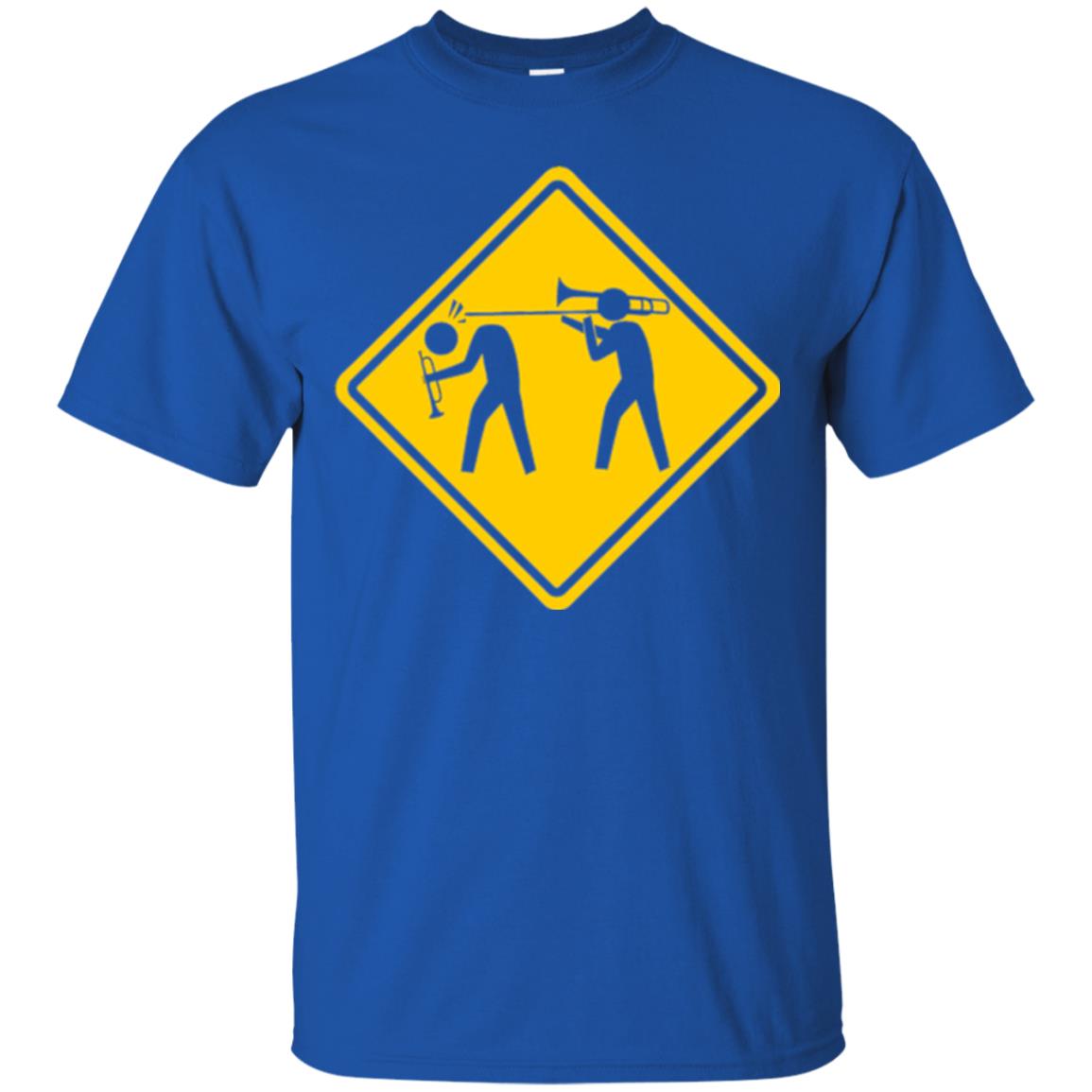 Funny Trombonist T-shirt Royal