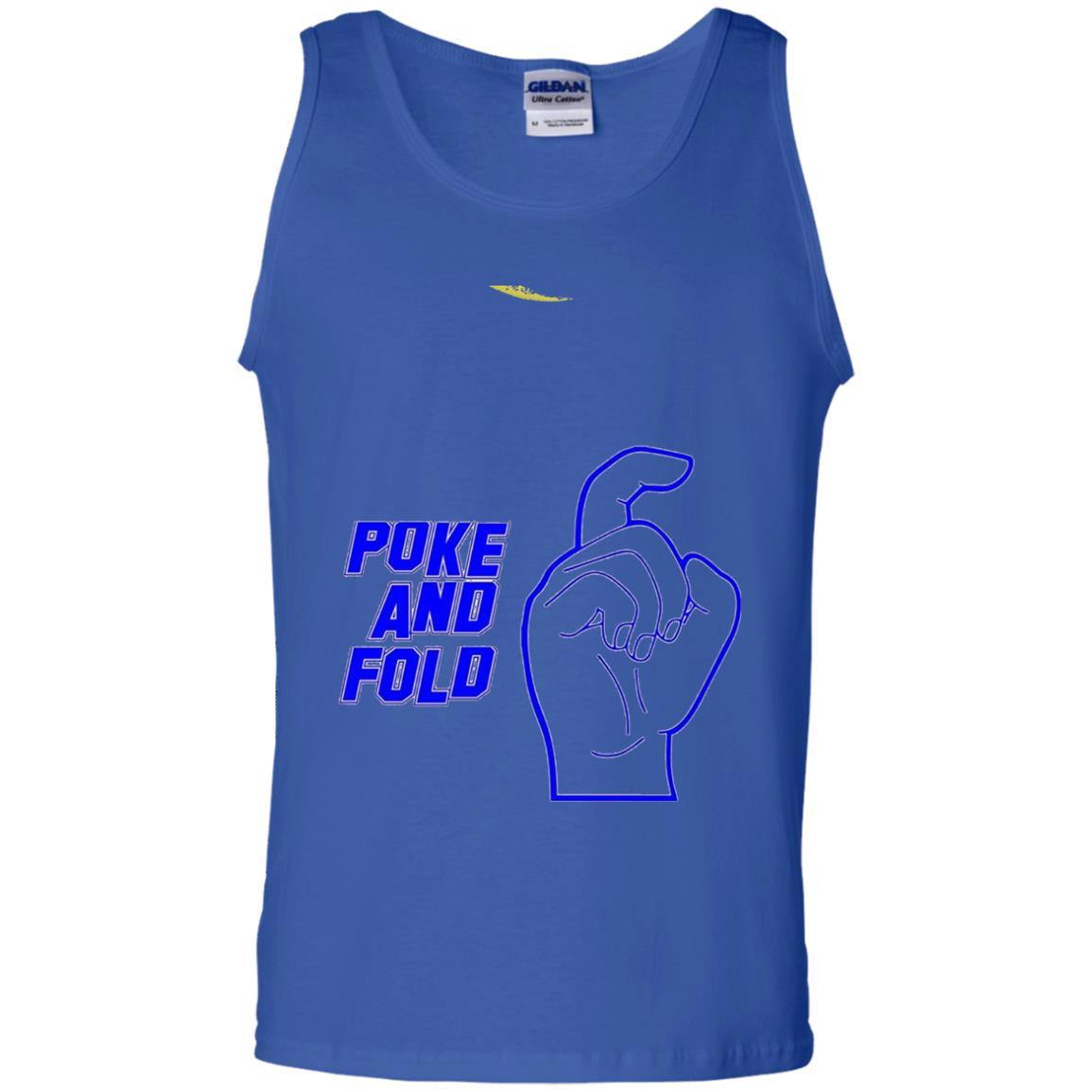 Poke And Fold T-Shirt Royal