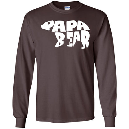 Bear Papa Shirt Dark Chocolate