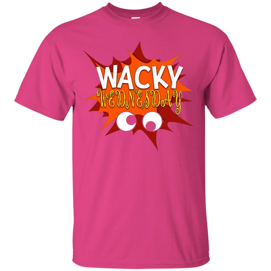 Wacky Wednesday Googly Eyes Silly T-shirt Heliconia