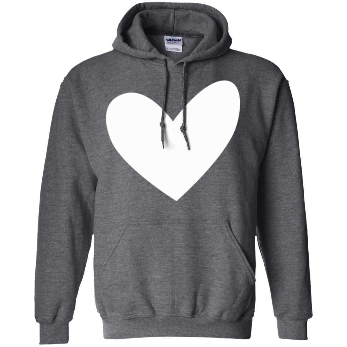 All About Heart T-shirt Cute Heart For Valentine Dark Heather